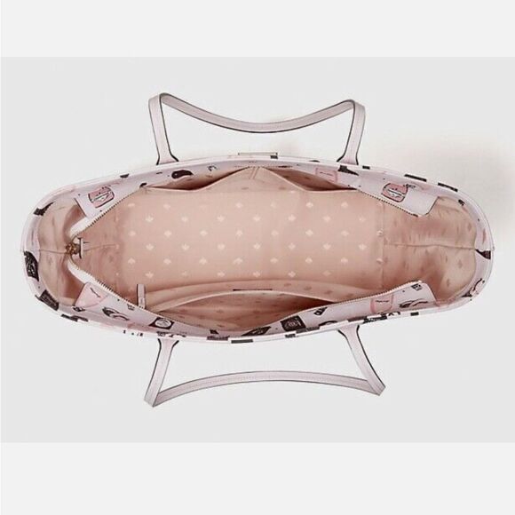 NWT Kate Spade Shore Street Margareta Champagne Tote Bag in Pink - Picture 5 of 11